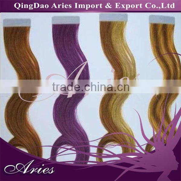 Fashion Virgin Indian Remy Tape Hair Extensions