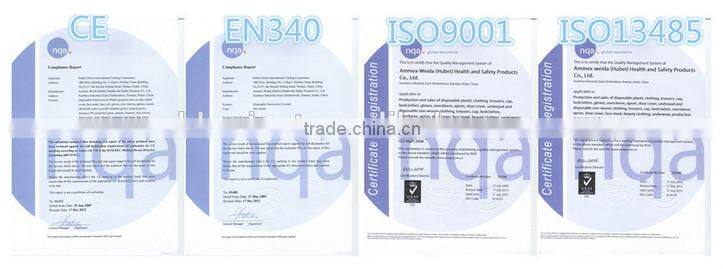 Cheap disposable home using waterproof PP PE oversleeves