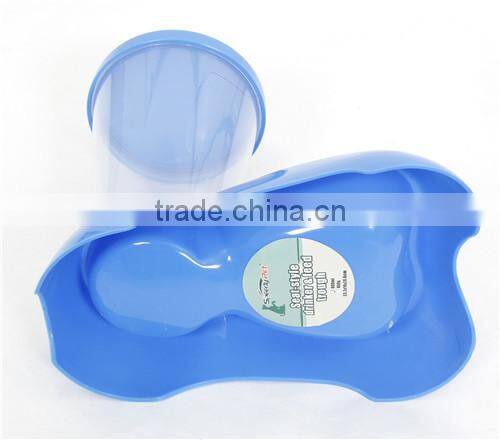 Seat-style drinker pet food bowl