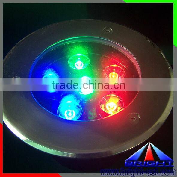 1W Round LED Inground Lamp, 1W LED Underground Lamp, LED Ground Lamp 1 led