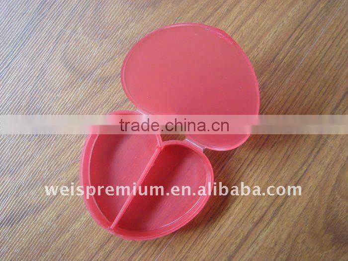 Heart shape pill box