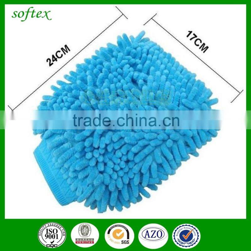 chenille glove micro fibre car wash mitt