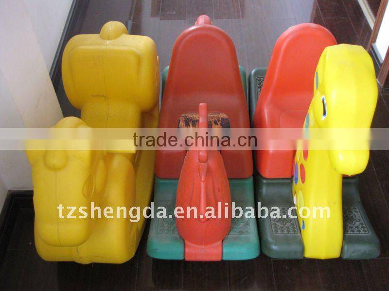 plastic toy rocking horse blow moulding machine