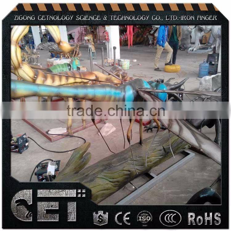 animatronic Mantis mechanical insects bugs artificial animals and insects