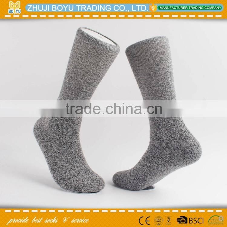 BY-160003 Simple business casual socks custom classic warm socks