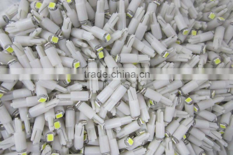 T5 1 SMD2835 white blue automobile bulbs Auto Lighting System LED light LED lamp