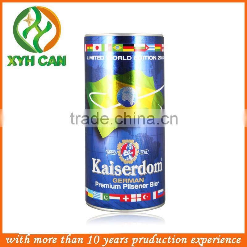 Beverage drinking juice empty tin can