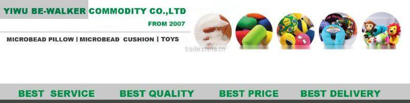 Bone Shape Soft Car Neck Pillow,Beads Filled Polyester Cushion