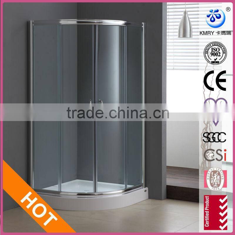 Aluminum Frame I Shaped Portable Shower Bath Cabin &Shower Unit(KT6009)