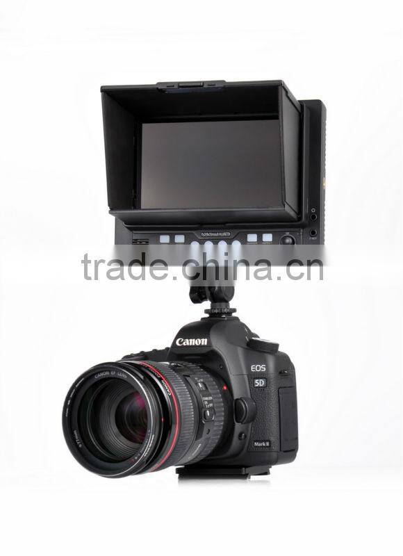 5.6 inches 1280x800 On-Camera Video-assist Field Monitor with HDMI input Tally Focus Assist Marker False Color Pixel to Pixel