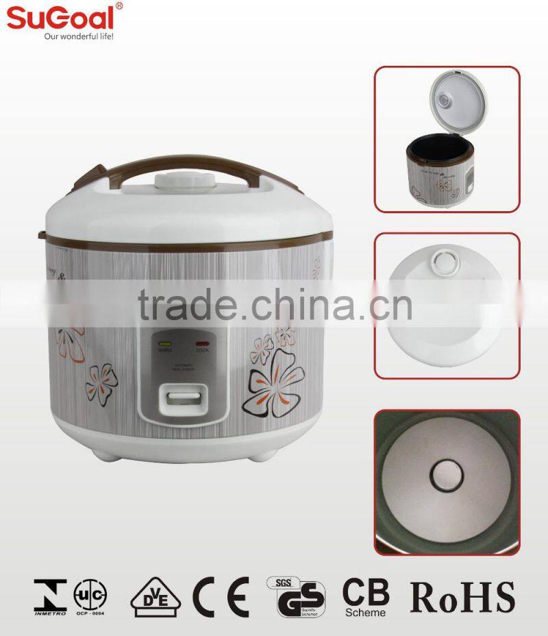 2015 SuGoal high quality stainless steel inner pot rice cooker