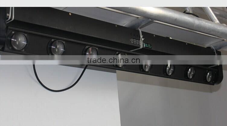 8* 10W RGBW eight beam moving head bar light led stage lighting 10w