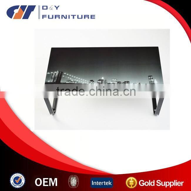 Brooklyn Landscape Print Coffee Table