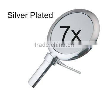 Handheld Mirror Plastic Double sided makeup mirror