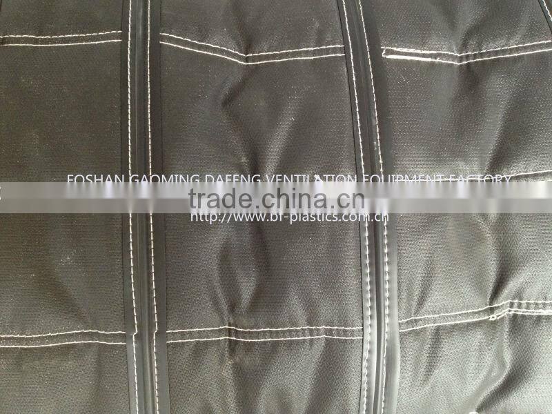 30inch Black fiber glass high temperature heating ventilation air duct