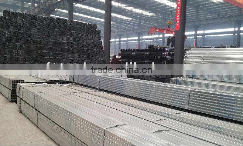 pre galvanized hollow section steel pipe tianjin company