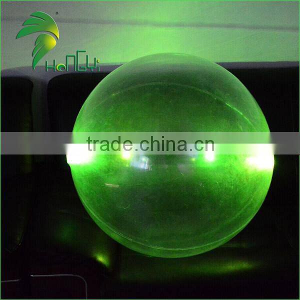 Hongyi New Magic Special 0.18mmPVC Lighting Inflatable LED balloon For Wedding Decoration