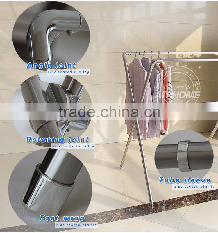 Outdoor heavy duty extendable and foldable stainless steel clothes rack have stock