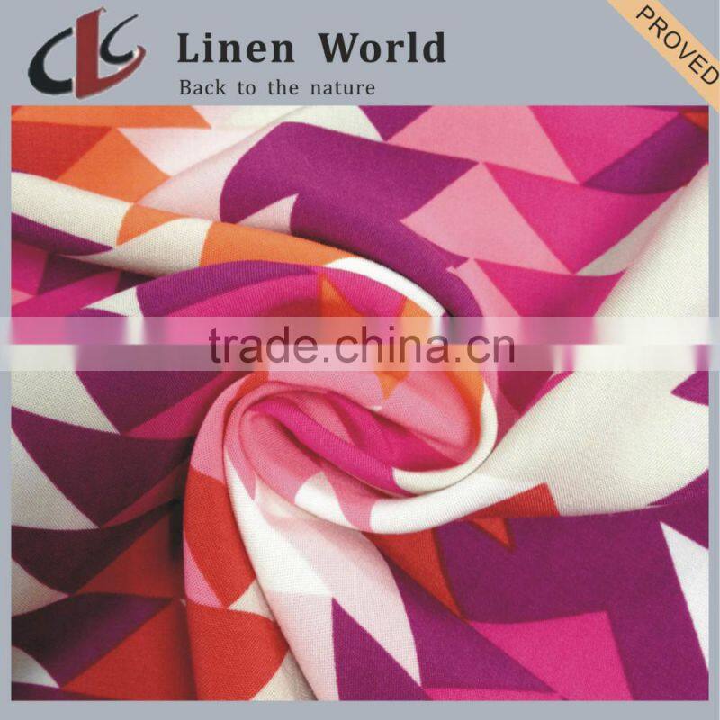 13S High Quality Printed Linen Fabric