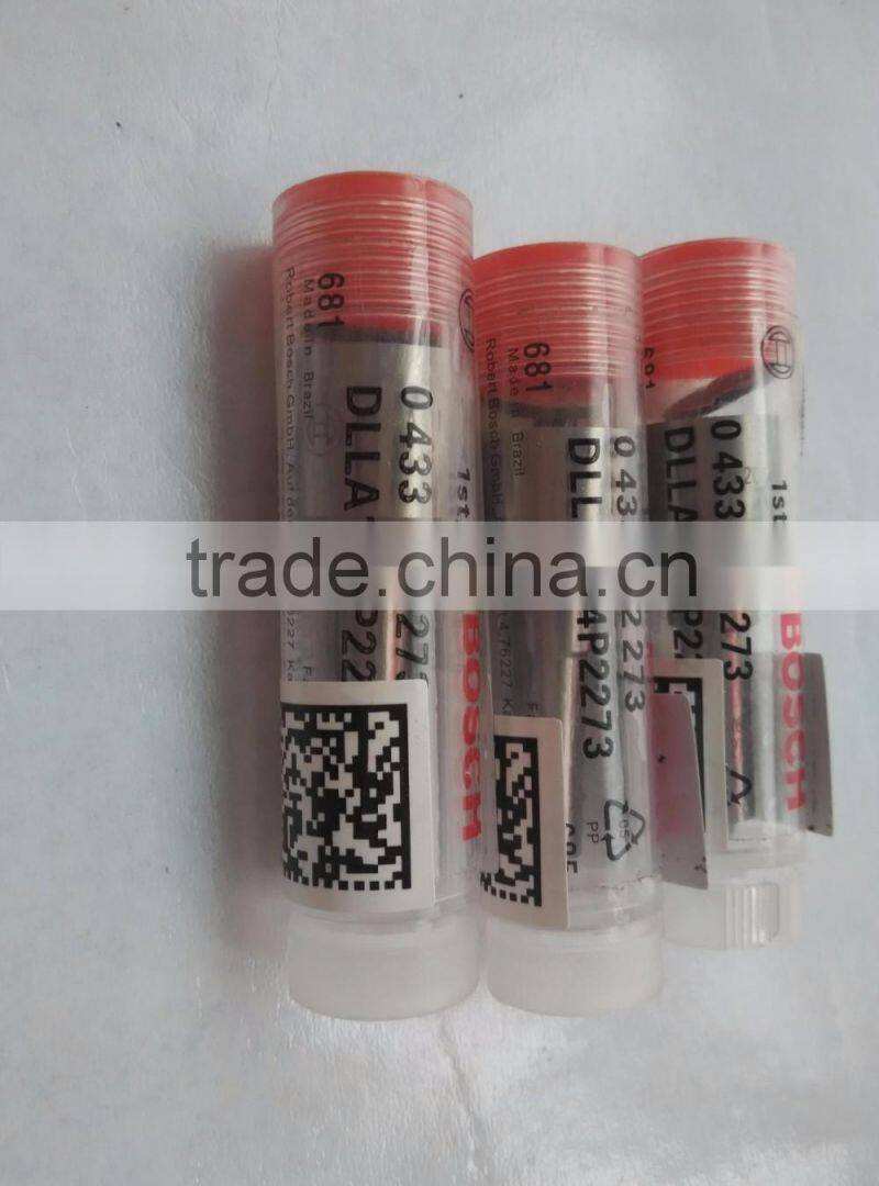 0433172273 DLLA144P2273 Common Rail Fuel Injector Nozzle dlla144p2273