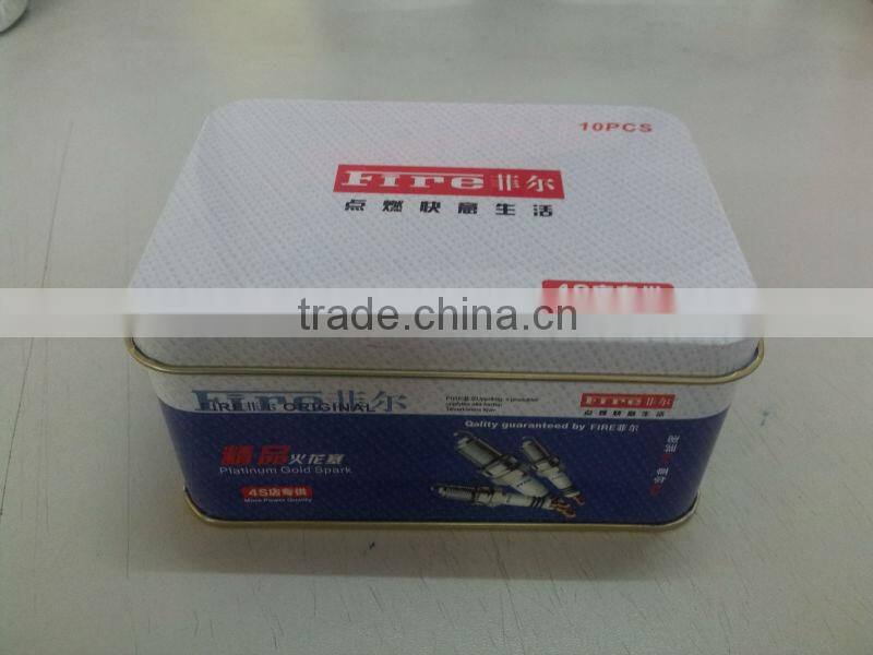 metal tin box for platinum plus for car components