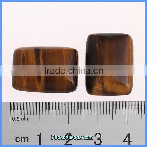 Wholesale Rectangle Shape Jewelry Tiger Eye Jewelry Cabochons GC-T013