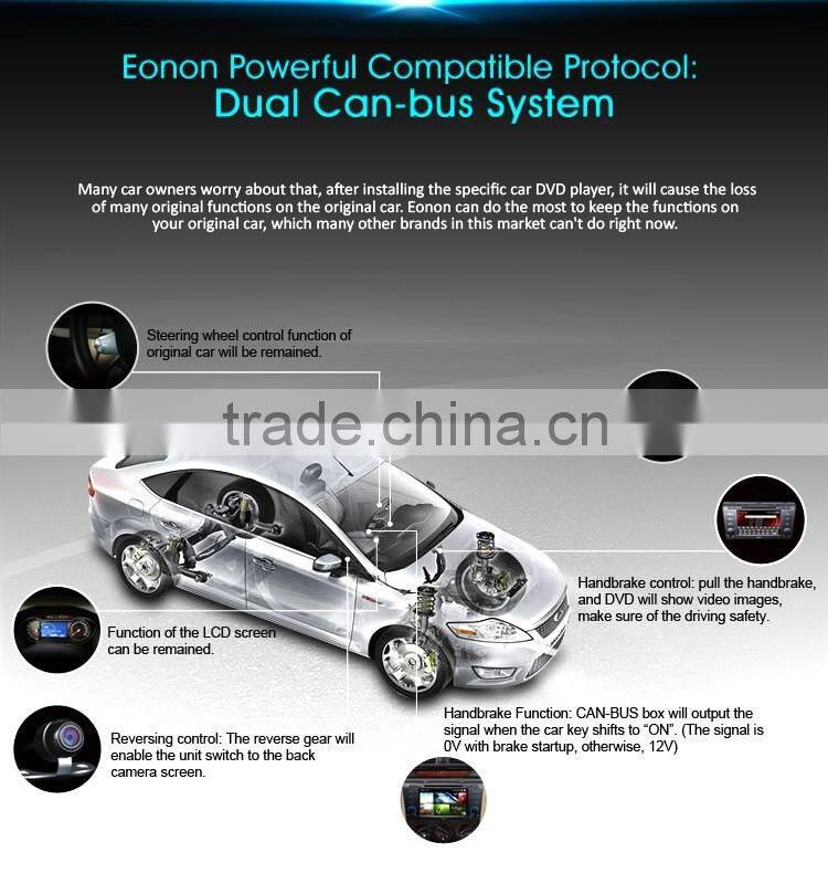 EONON D5151Z 7" Digital Touch Screen Car DVD Player with Built-in GPS For Mazda 3