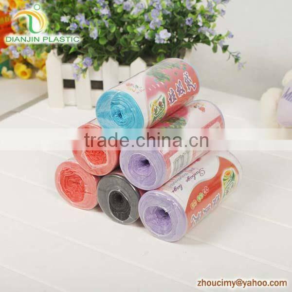 Garbage bags on roll