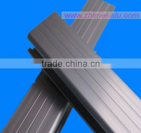 popular dark bronze anodized aluminum profile