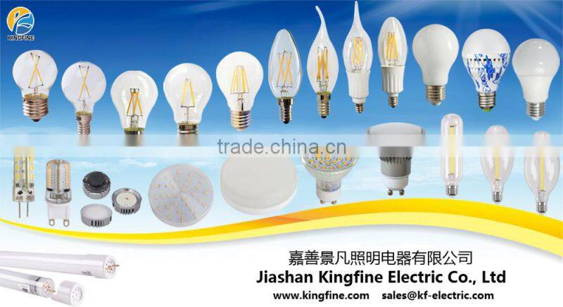 KINGFINE LED 8W DIMMABLE LED Filament Light Bulb A19 LED Edison Bulb ,75W Incandescent Bulb Replacement,E27Medium Bas