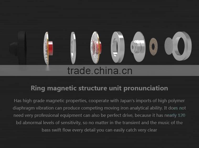 New KZ-ED2 Professional In-Ear Earphone 7MM Anti-noise Microphone Metal Heavy Enthusiast Bass Sound Music Headset