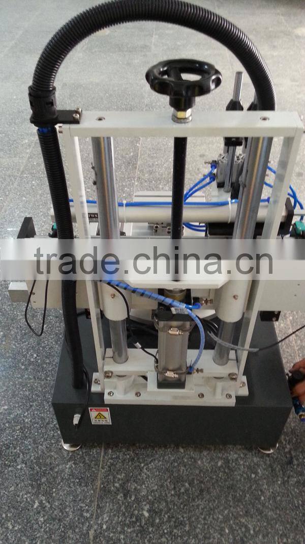 Mini desktop 4 workstation T-slot screen printing machine GW-2030RS