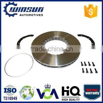 TS16949 Standard Volvo Truck Brake Discs With OE 20523409