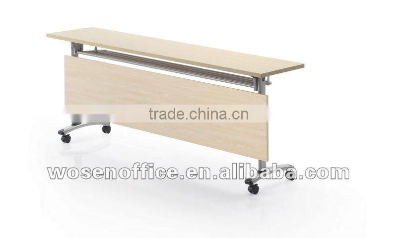 folded training desk
