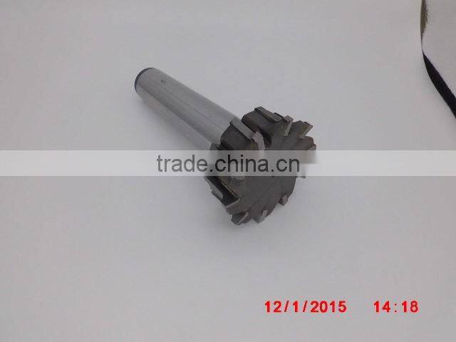 T-slot milling cutter with R angle