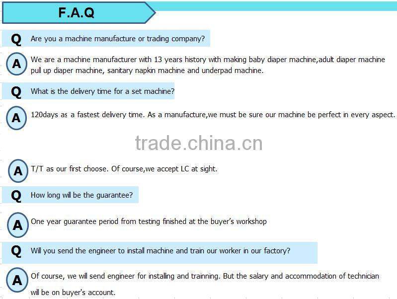 Automatic Semi-servo Pulp Molding Adult Diaper Machine