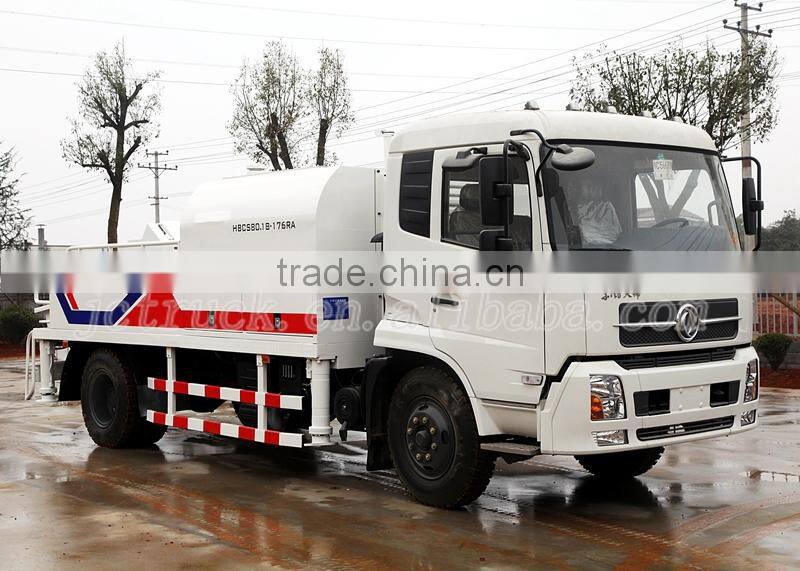 DongFeng truck mounted concrete pump truck for sale