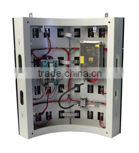 P5mm outdoor curve led billboard for supermarket Advertising led signage