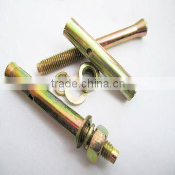 low carbon steel sleeve expansion bolt galvanized