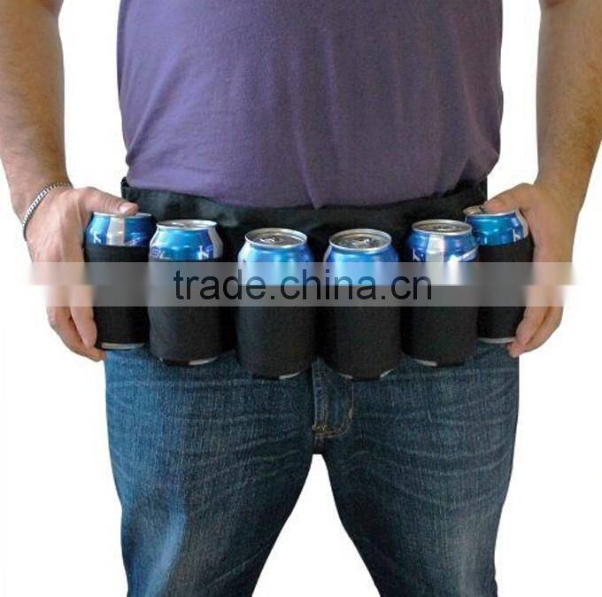 best sale outdoor 6 pack beer holder belt party belt cooler