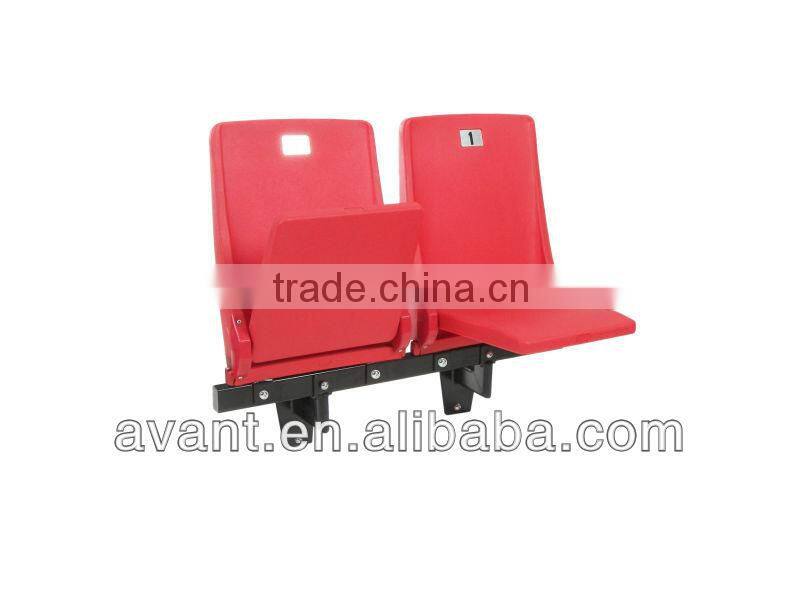 simple outdoor fixed cricket tip-up stadium chair,retractable seating ,bleacher chair for public events,gams,education,sports