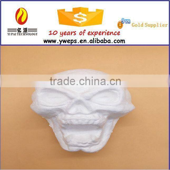 YIWU wholesale cheap plastic foam skulls for decoration