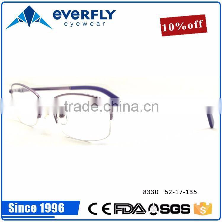 2016 new arrival collection women lady style frames hot selling metal alloy optical spectacle frames for distribution price