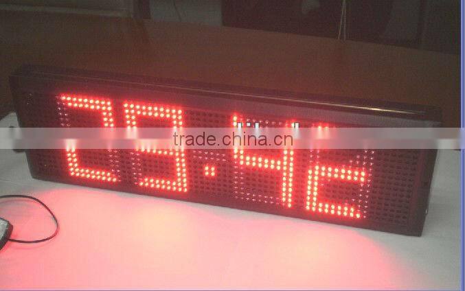 5" IP43 6 Digits Led Digital Clock Display