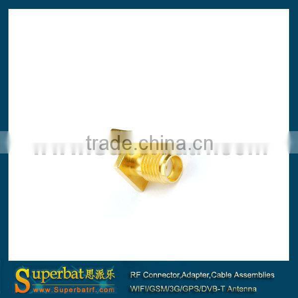 SMA rf connector SMA Female PCB Mount Connector tab terminal for PCB