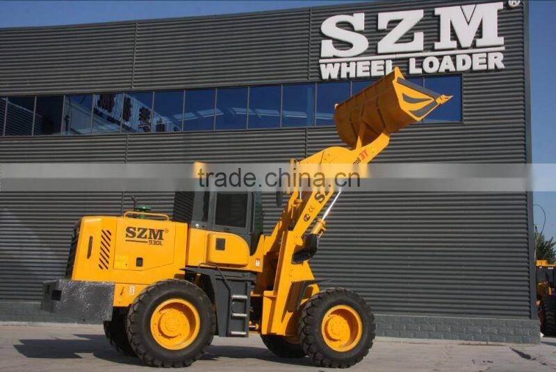 SZM wheel loader small 3 tons