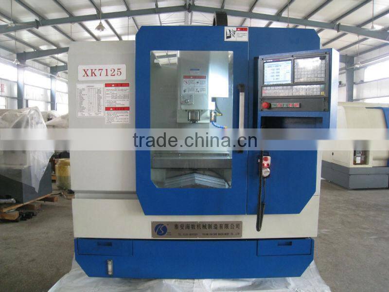cnc milling machine for metal low cost cnc milling machine XK7125