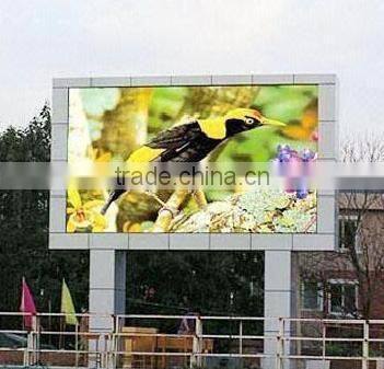 Stadium full color stand up led advertising board