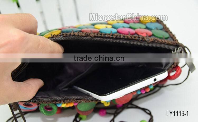 2016 hot selling in stock wholesale fashion coconut shell handbag