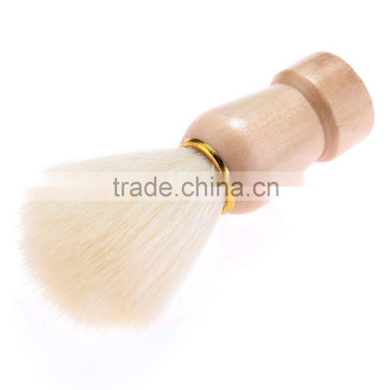 Wooden handle high quality hair shaving brush for men